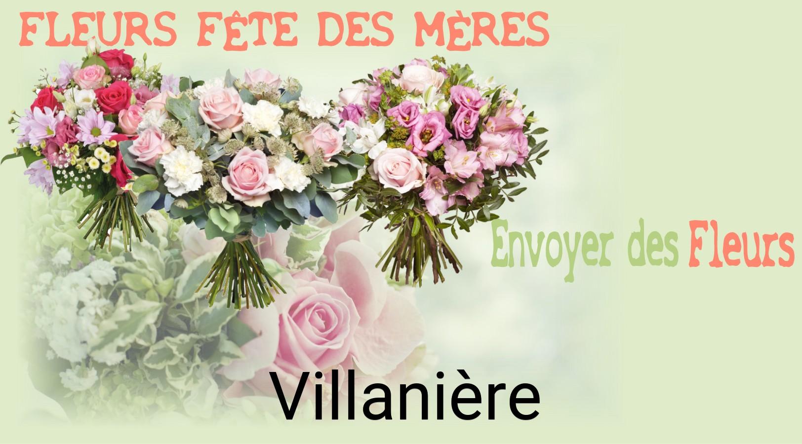 Bouquet de Fête des Mères livré à Villanière